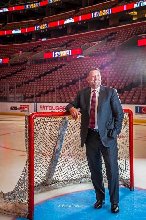portrait of Rory Babich on ice at BBT center in Florida