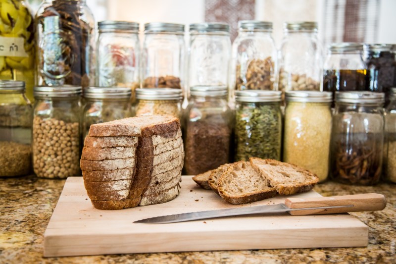 photo of zak the baker's bread in his home kitchen