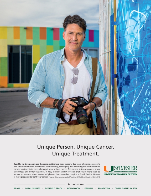 sylvester advertising campaign photography, portrait of photographer holding camera in wynwood